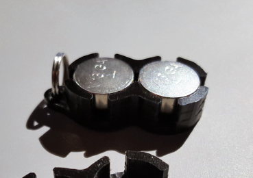 Batterieanhänger Typ 675 - blau