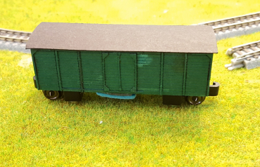 Preview: Wagenaufbau für den Schienenreinigungswagen Spur N