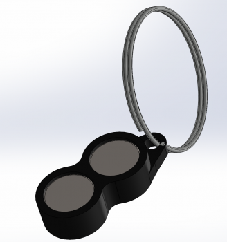 Batterieanhänger Typ 13 - orange