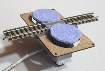 Radreinigungsanlage *Kompakt*  für  Spur N/ H0e