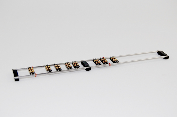 Rollenprüfstand Spur Z Maxi, 250 mm und 10 Laufkatzen