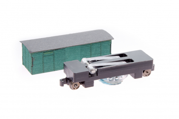 Wagenaufbau für den Schienenreinigungswagen Spur N