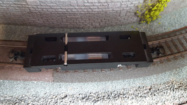 Schienenreinigungswagen Aussenleiter