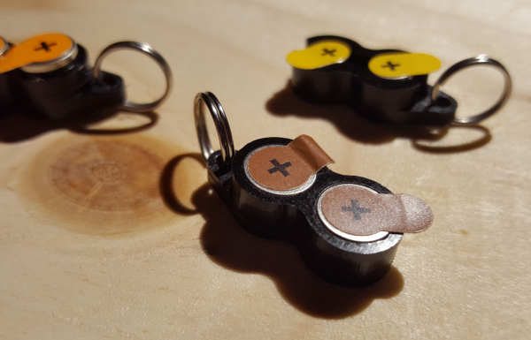 Batterieanhänger Typ 10 - gelb