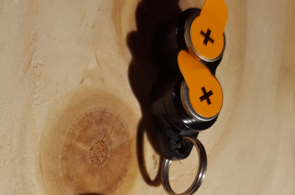 Batterieanhänger Typ 10 - gelb