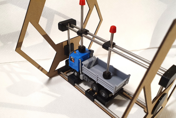 Wartungs-Station mit Roto-Fix für Car-Systeme
