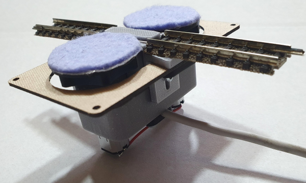 Radreinigungsanlage *Kompakt*  für  Spur N/ H0e